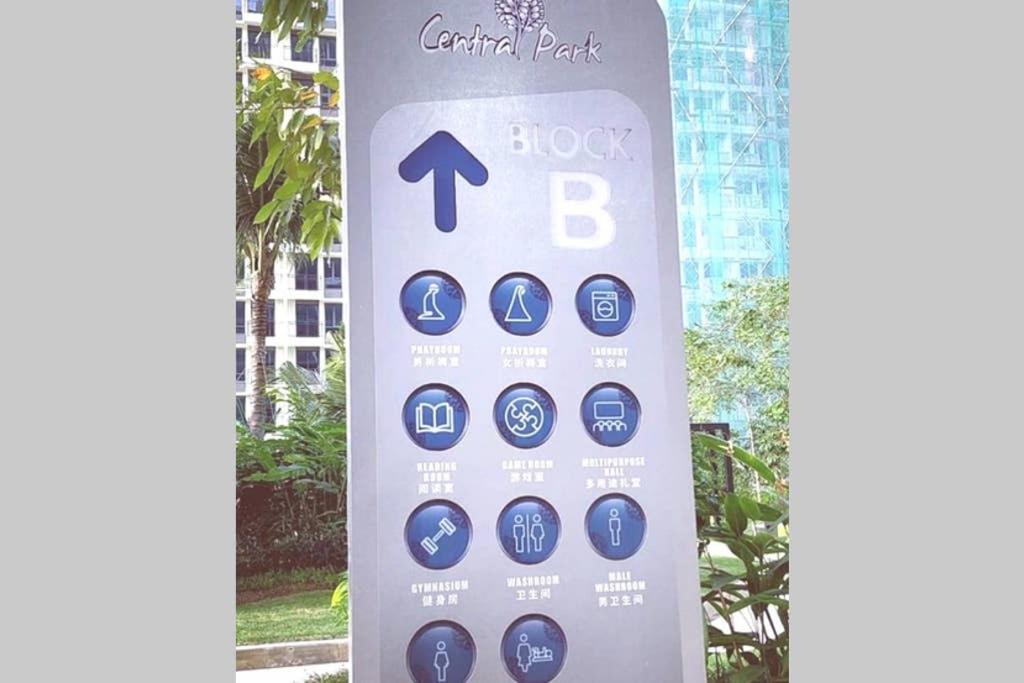 Cozy Blue N Relaxing Ocean Sweet Home@Central Park Johor Bahru Exterior foto